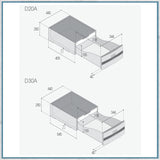 Fridge - Vitrifrigo D20A And D30A Drawer Fridge 12v/24v