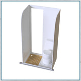 Water - Toilet And Shower Tray With Heating Channel With Optional Duck Board