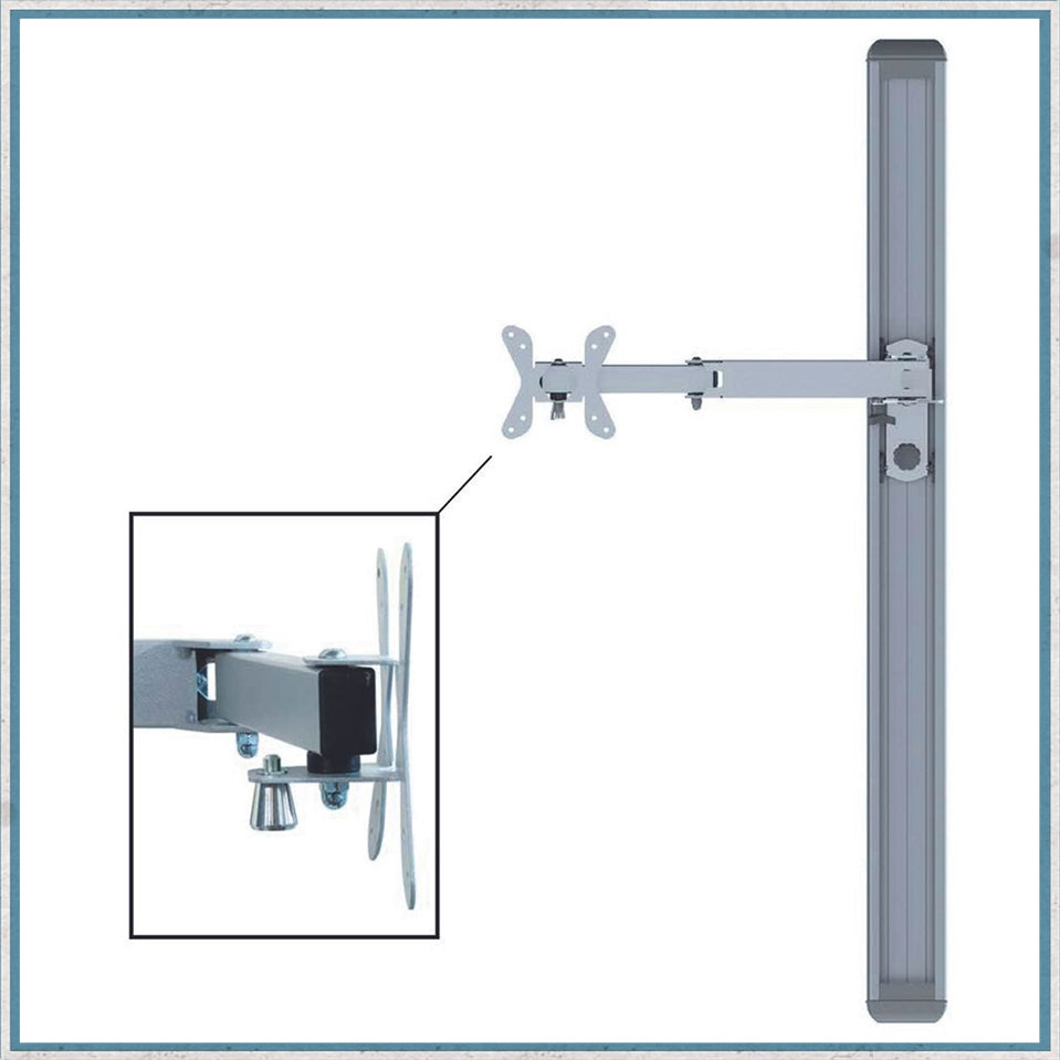 Lippert Sunflower 4 LCD TV Bracket - Height Adjustable-Camper Interiors