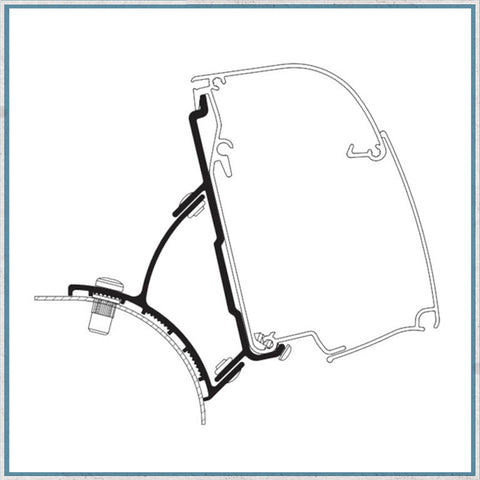 Thule Omnistore 4200 Awning Bracket Kit For VW T5-T6 RHD