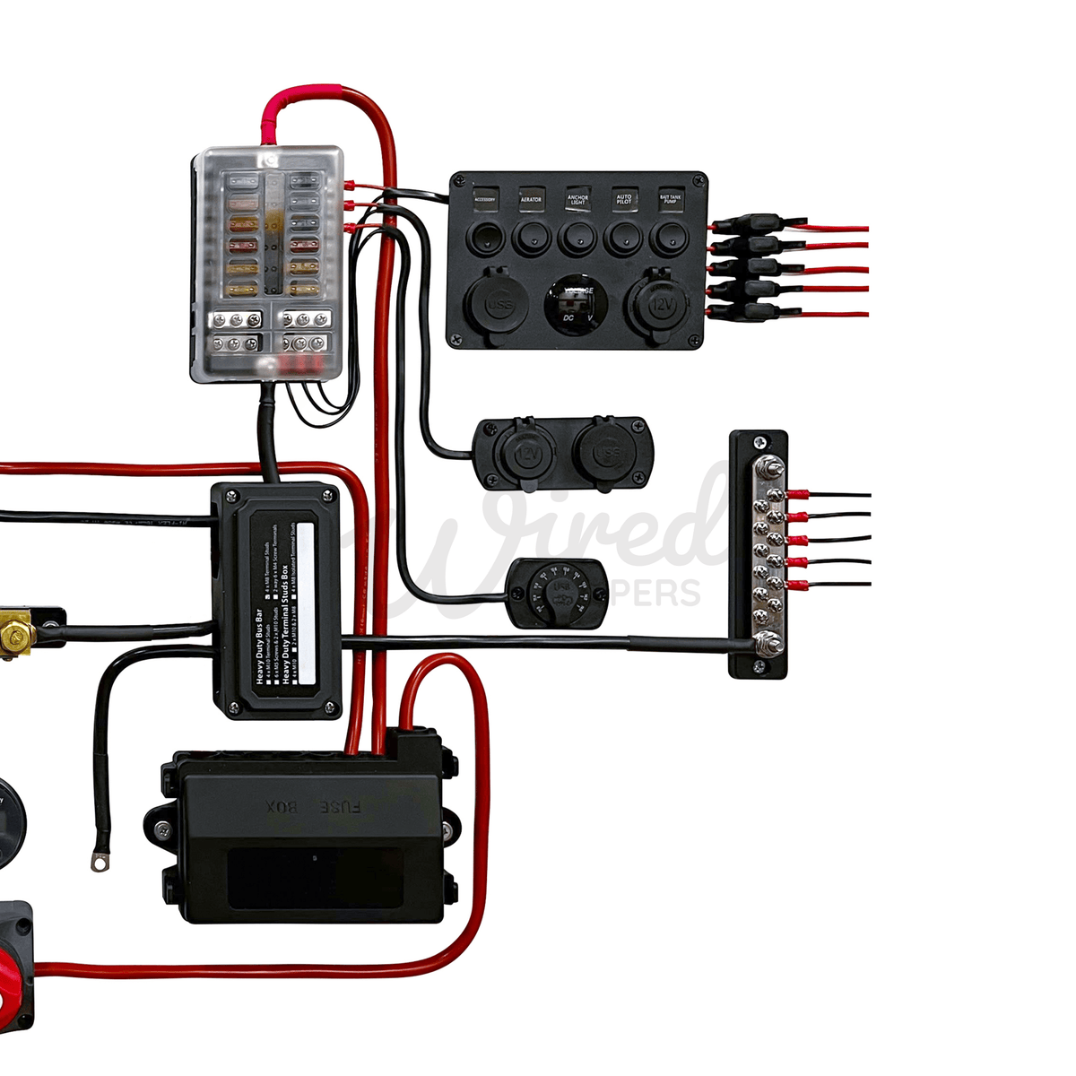 Victron Energy Orion XS 50A DC/DC High Current 12V Off Grid Camper Van Kit