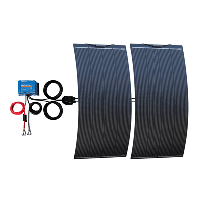 Victron Energy SmartSolar 100/30 MPPT & 400W Semi Flexible Solar Panel Camper Van Kit
