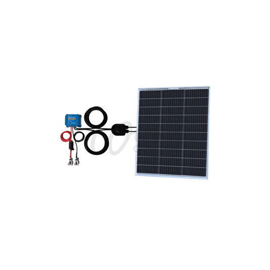 Victron Energy SmartSolar 75/10 MPPT & 100W Bi-Facial Mono Solar Panel Camper Van Kit