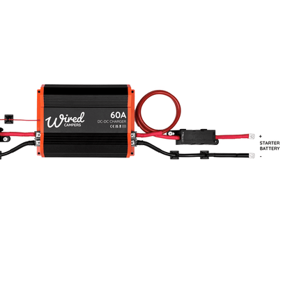 Wired Campers 1M/3M/5M DC-DC 60A Battery To Battery Charging Kit