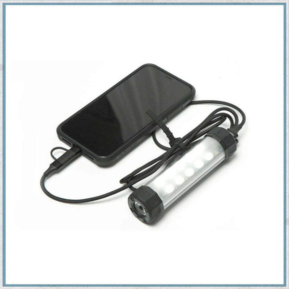 Wolf Outdoors LPB-260 Bivvi Light and Power Bank 260 Lumens-Camper Interiors