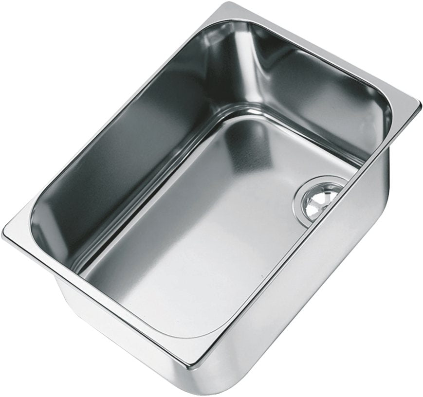 CAN rectangular semi-polished sink-Camper Interiors