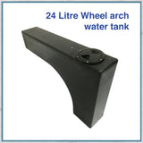 Campervan 24 litre wheel arch water tank