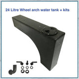 Campervan 24 Litre Wheel Arch Water Tank with plumbing kit