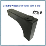 Campervan 24 Litre Wheel Arch Water Tank with pump lid kit