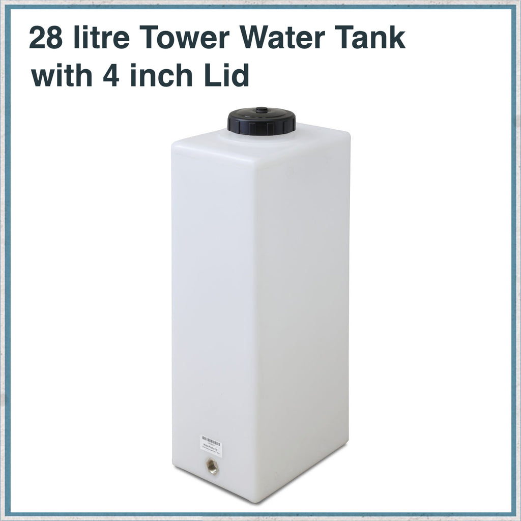 28 litre tower water tank