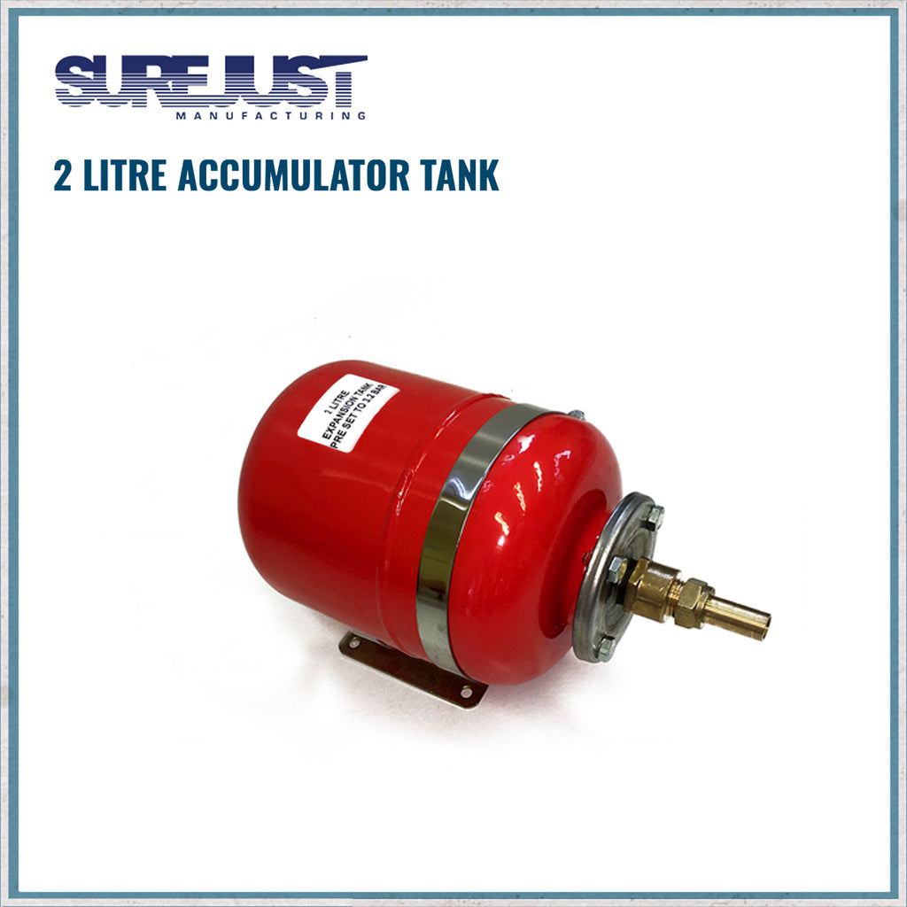surejust 2 litre accumulator tank