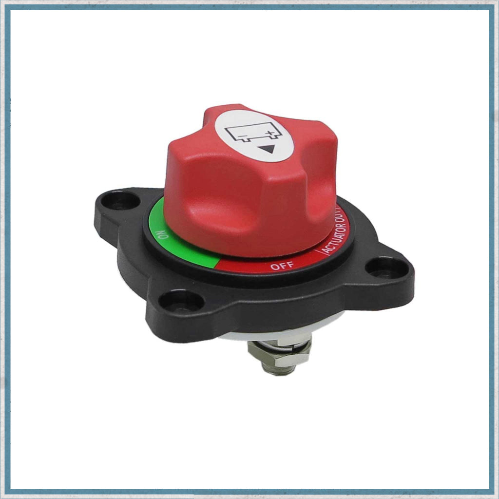 Marine Battery Isolator Switch / Kill Switch 300 Amp-Camper Interiors