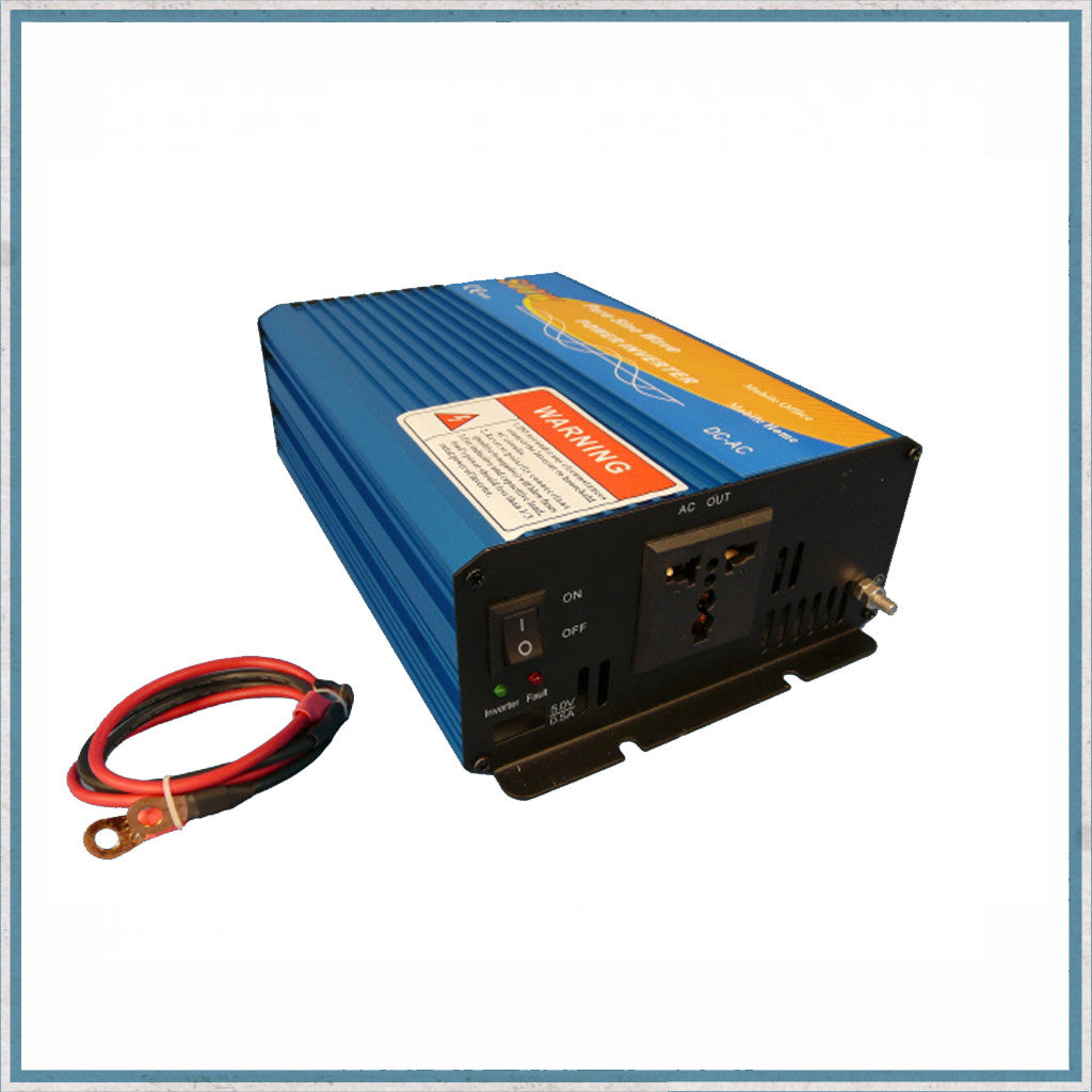 500W 12V Pure Sine Wave Power Inverter-Camper Interiors