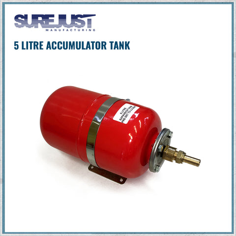 surejust 5 litre accumulator tank 
