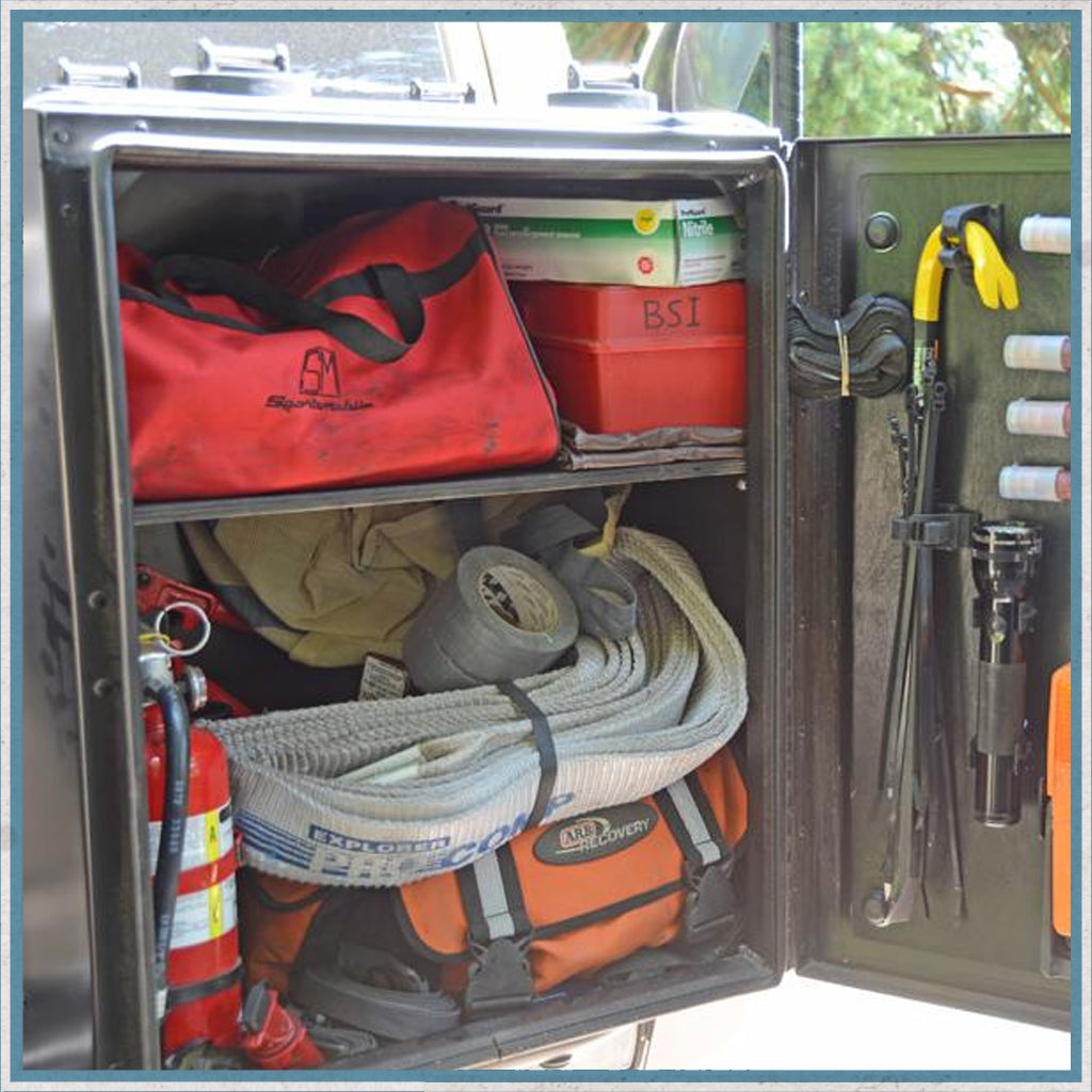 Aluminess Box Shelf-Camper Interiors