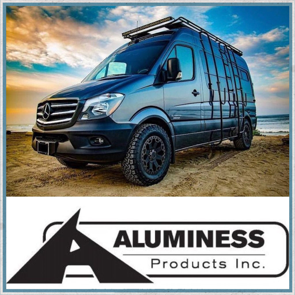 Aluminess High Roof Mercedes-Benz Sprinter, VW Crafter pre 2017 Roof Racks-Camper Interiors
