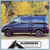 Aluminess low Roof Mercedes-Benz Sprinter, VW Crafter Roof Rack