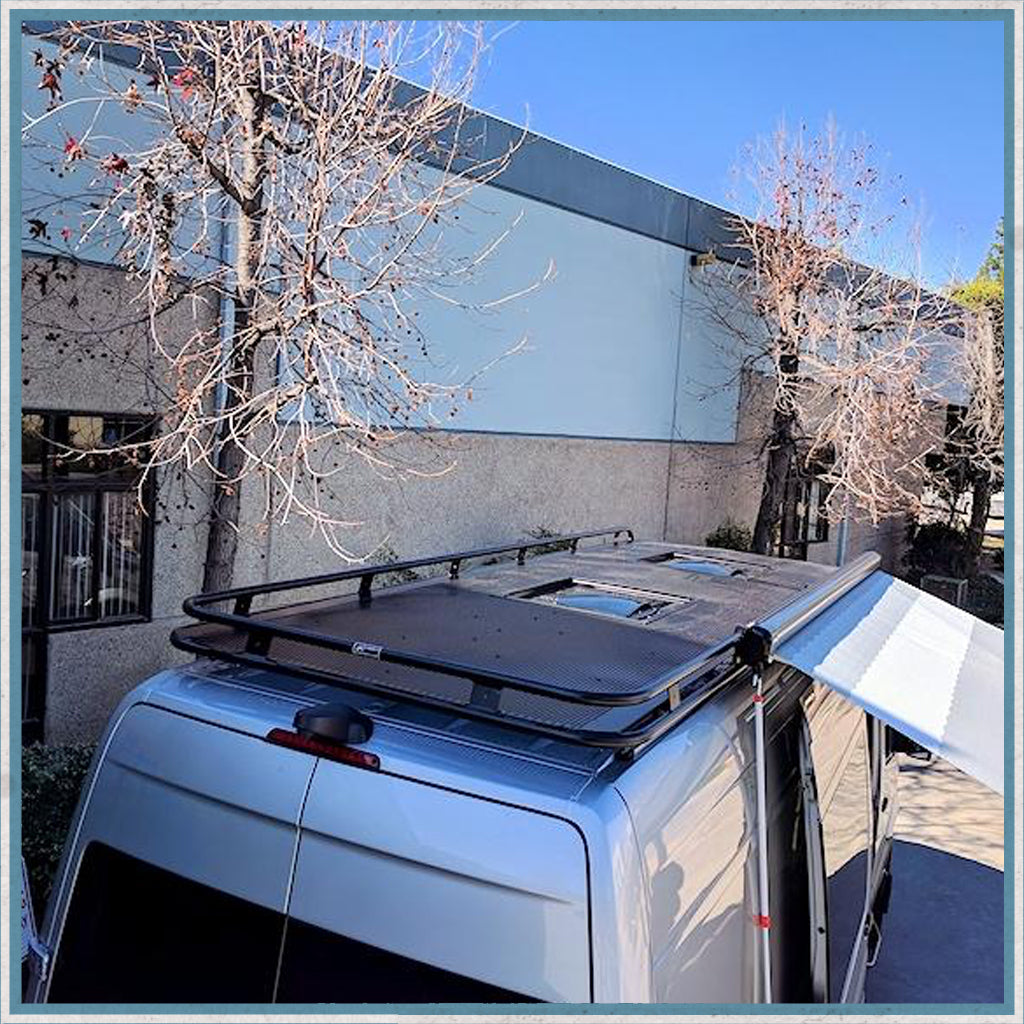 Aluminess High Roof Mercedes-Benz Sprinter, VW Crafter pre 2017 Roof Racks-Camper Interiors