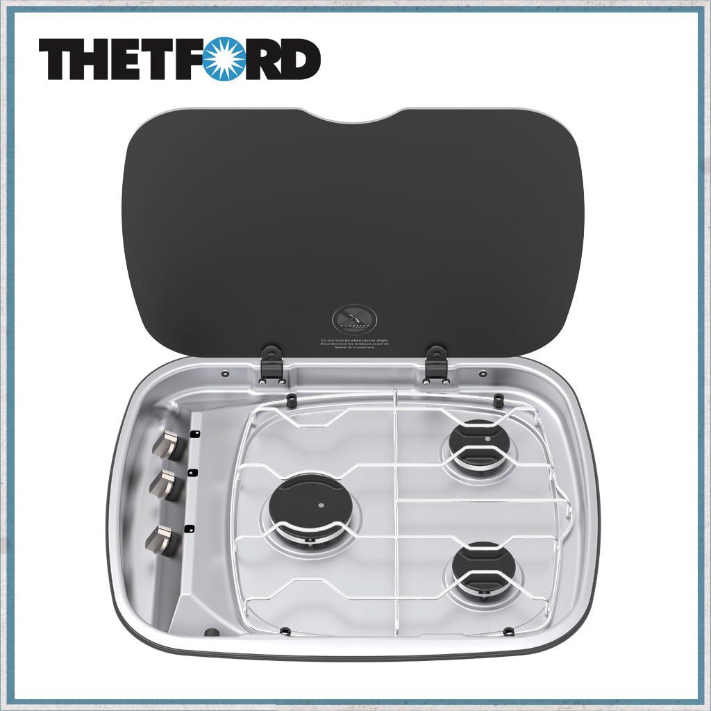 Thetford Argent 3 Burner Gas Hob-Camper Interiors