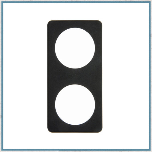 Berker Socket Double Surround (black) - old style-Camper Interiors