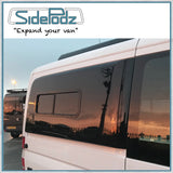 Sidepodz fitted with CR Laurence bunk window