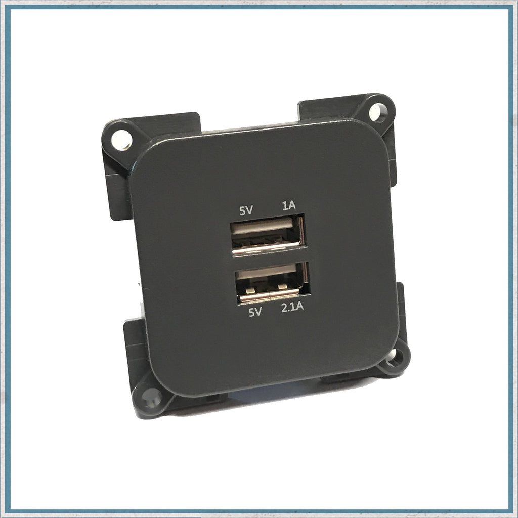 flush 3.1amp usb socket insert for CBE and C-Line surrounds