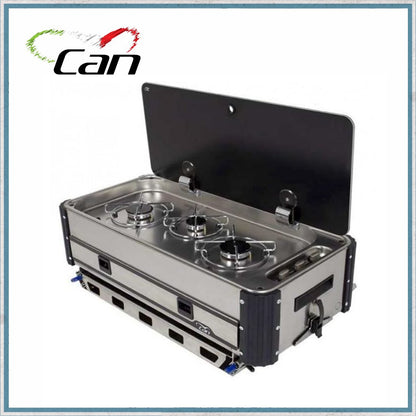 CAN SL1350 Three Burner Hob Slide-Out Unit-Camper Interiors