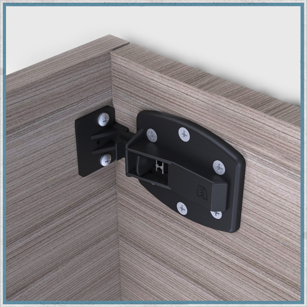 Evo Design - EvoMatic XL Flush Door/Drawer Catches-Camper Interiors