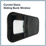 Curved glass sliding bunk window right