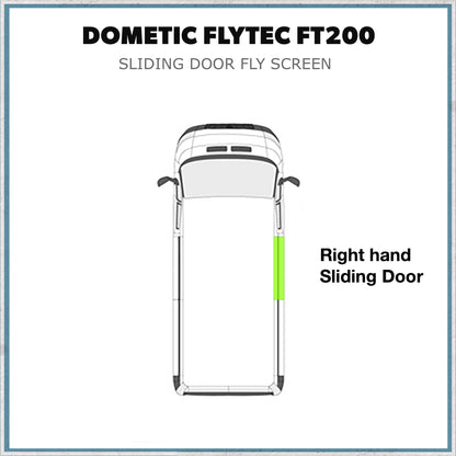 Dometic Flytec FT200 Door Screen-Camper Interiors