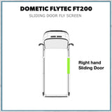 Dometic Flytec FT200 Right hand Door Screen for Ducato