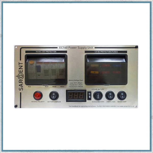Sargent EC160 Power Supply Unit-Sargent EC160 Camper Van Power Supply ...