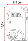 FIAMMA F45S Wall mounted Awning - Deep Black / Titanium / Polar White Case