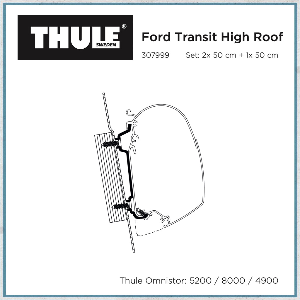 Thule Ford Transit High Top Awning Bracket-Camper Interiors