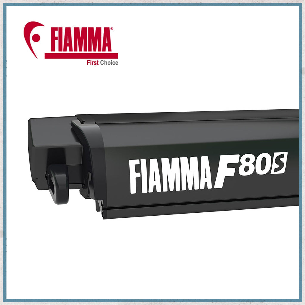 FIAMMA F80S Roof Awning- Deep Black Case-Camper Interiors