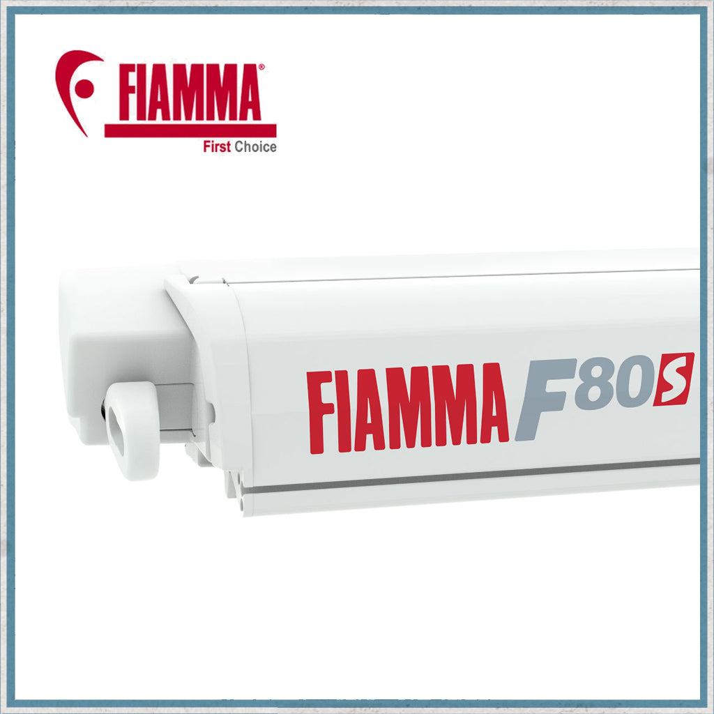 FIAMMA F80S Roof Awning - Polar White Case-Camper Interiors