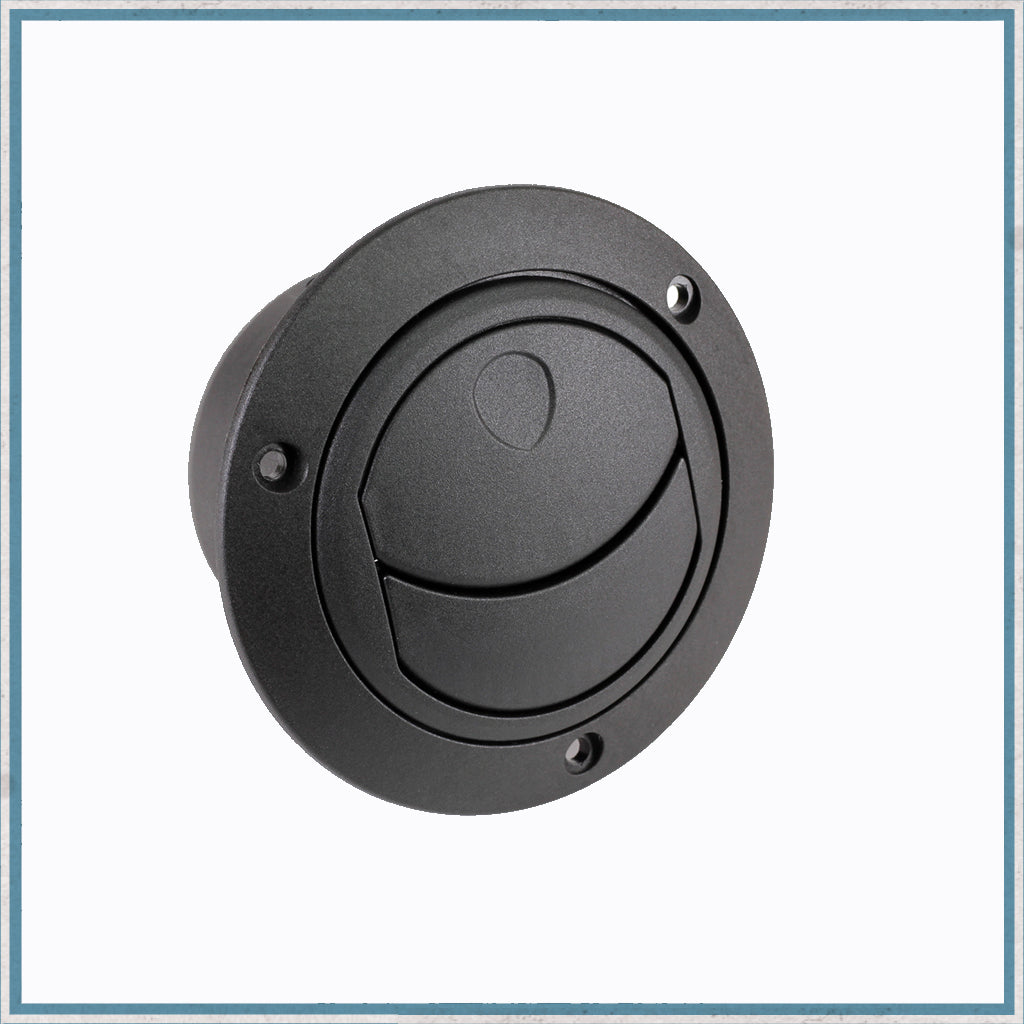 Directional Round Air Vent - Flanged, closed