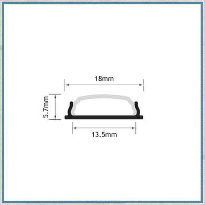 Bendable LED Aluminium Lighting Channel Kit-Camper Interiors