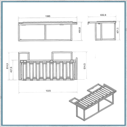 Motorhome Folding Bench Seat Bed-Camper Interiors