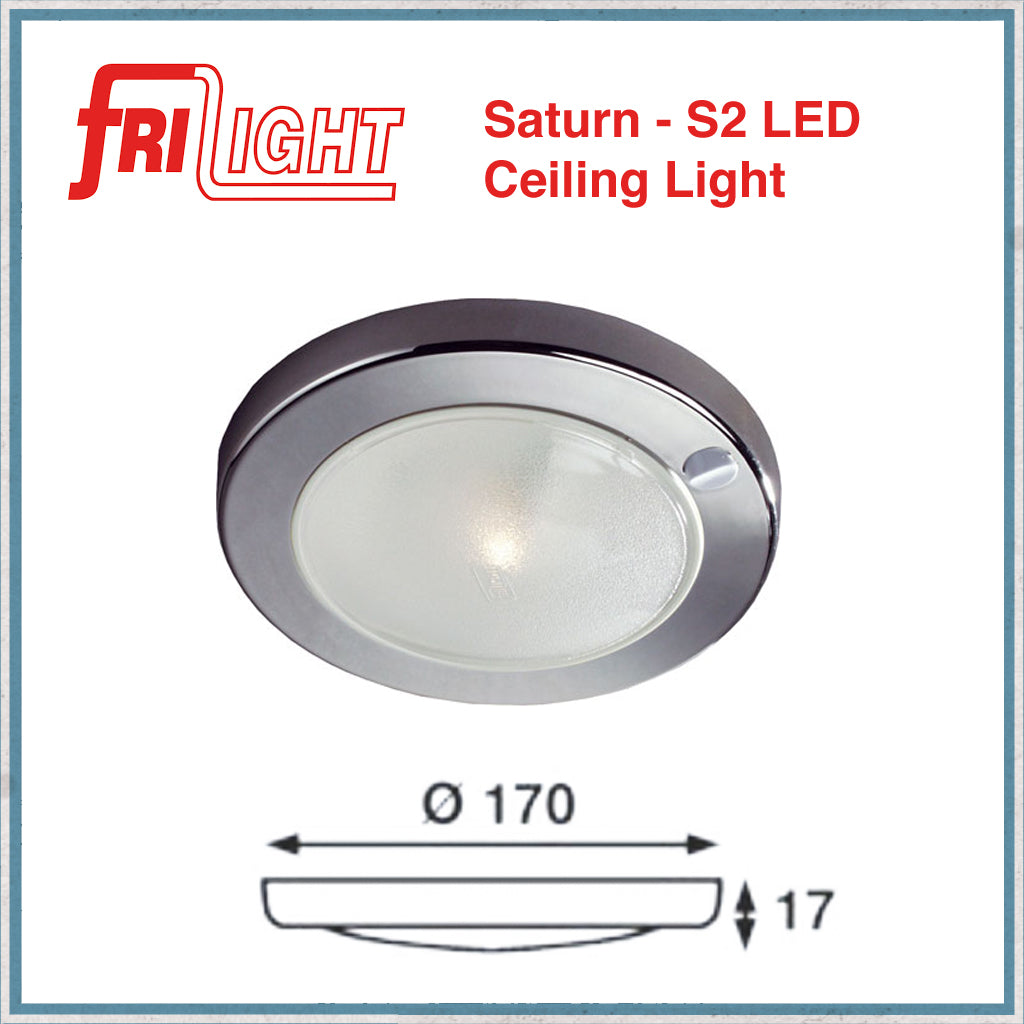 Frilight Saturn LED Ceiling Light-Camper Interiors