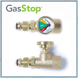 Gasstop emergency shutoff valve