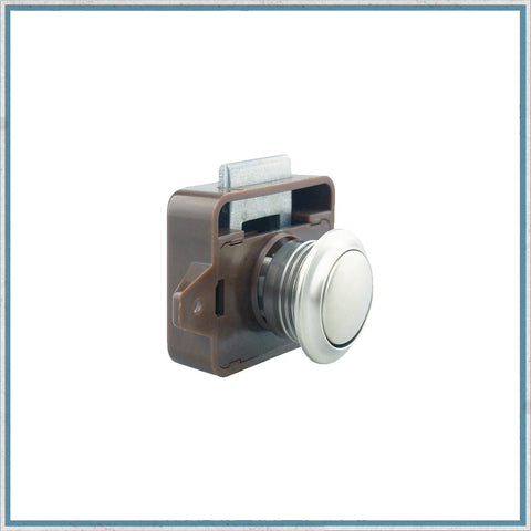 Mini Push button latch 19mm aperture