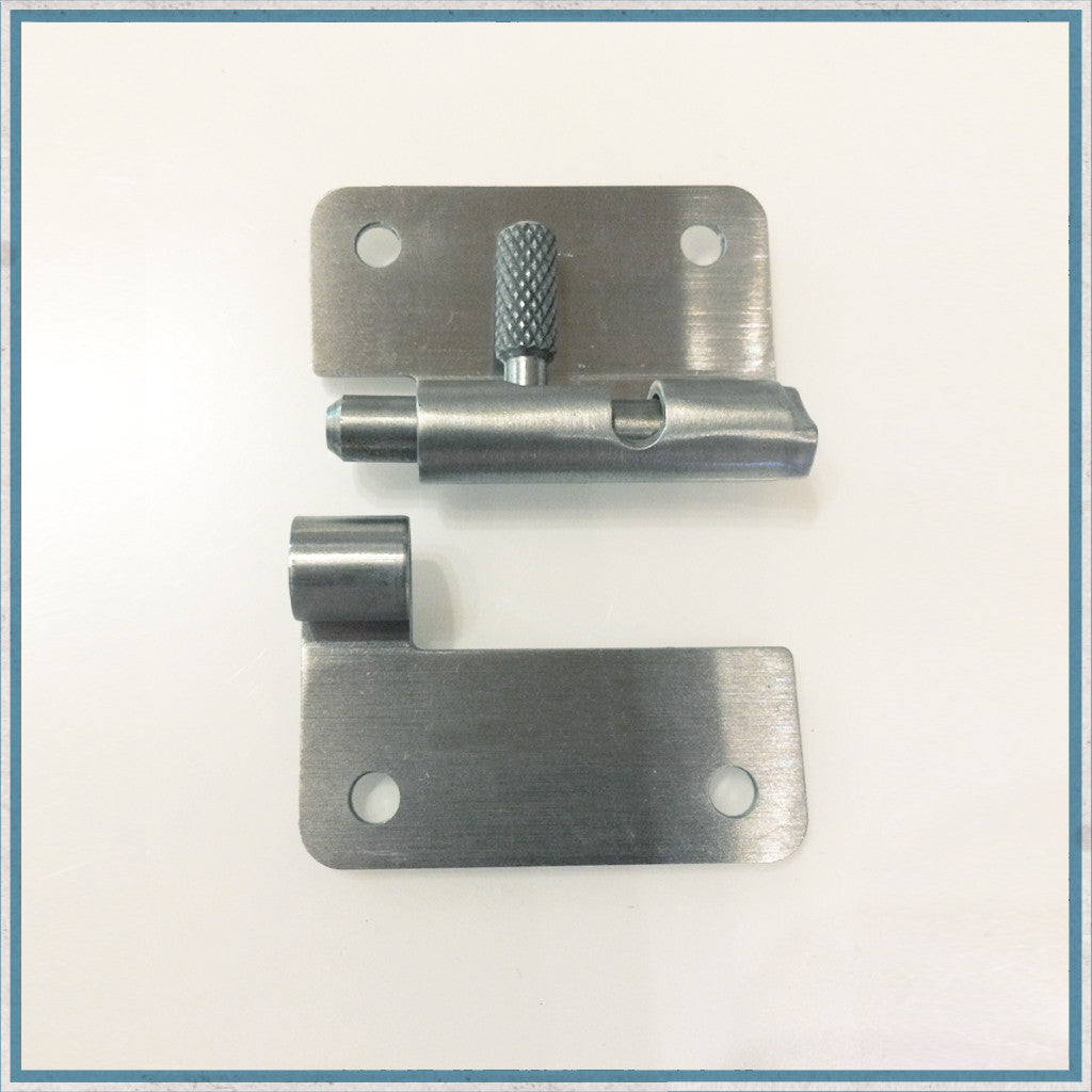 Quick-Release Stainless Steel Hinge/Bracket Left/Right-Camper Interiors