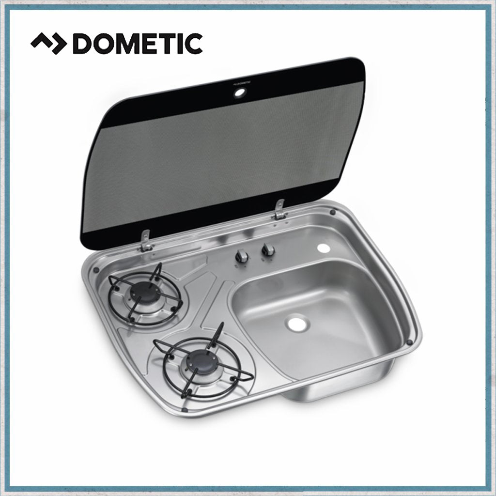 Dometic HSG 2445 two burner hob and sink unit