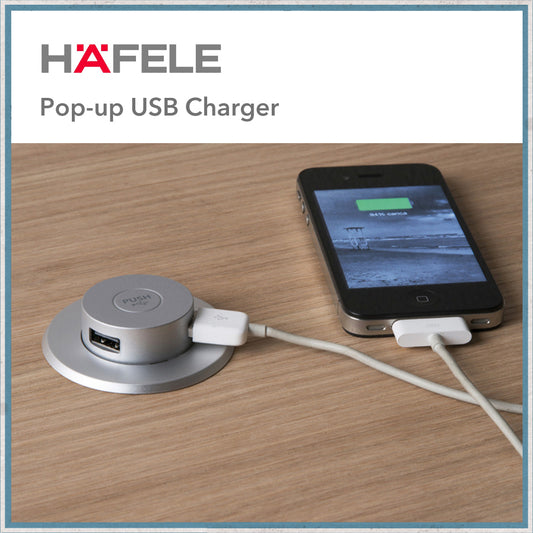 Häfele Pop-Up USB Charger-Camper Interiors