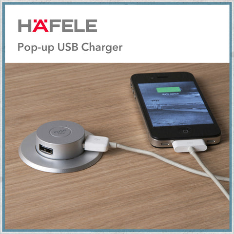 Hafele Pop-up USB charger