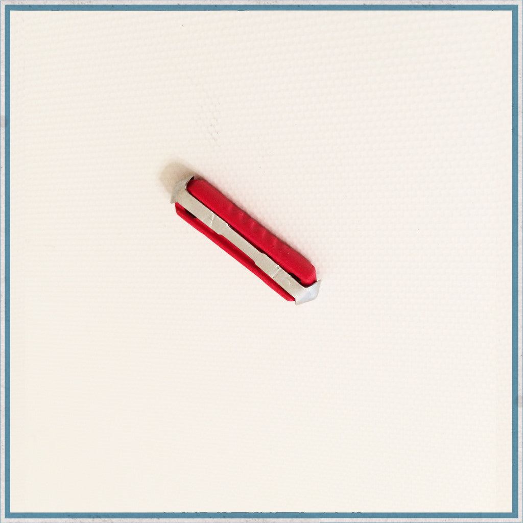 Ceramic fuse, 16 amp (red) (pack of 5)