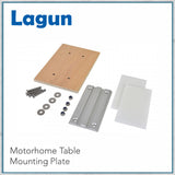 Lagun Adjustable Swivelling Table Mounting System - lower mounting plate