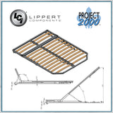 Project 200 sleep and read lift up bed