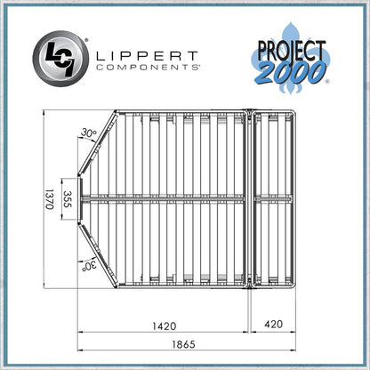 Lippert Sleep and Read Motorhome Bed-Camper Interiors